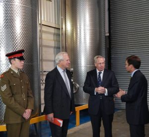 2015 Bottom Farm recieves a royal visit from the Duke of Gloucestershire