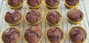 Chocolate & Banana Muffins