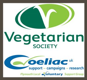 2013 veggie society and coeliac UK