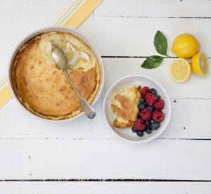 lemon pudding recipe featured