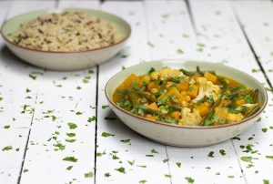 vegan butternut curry