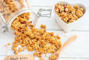 air Fryer granola recipe with rapeseed oil