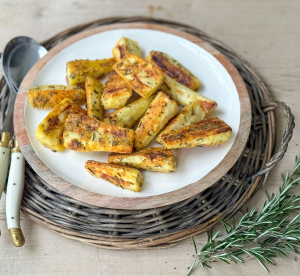 Parmesan Roasted Parsnips