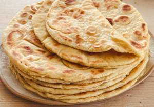 Mellow Yellow 4-ingredient flatbreads