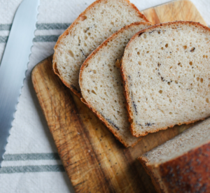 Sourdough tin loaves