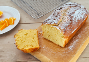 Mellow Yellow Orange Blender Cake