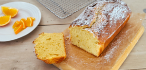 Mellow Yellow Orange Blender Cake
